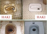 Cách tẩy vết ố vàng trên tường nhà tắm sạch sẽ