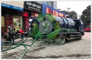 Hút bể phốt tại huyện Đan Phượng