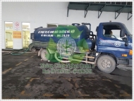 Hút bể phốt tại huyện Mê Linh