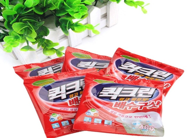 Thành phần của bột thông cống Hàn Quốc