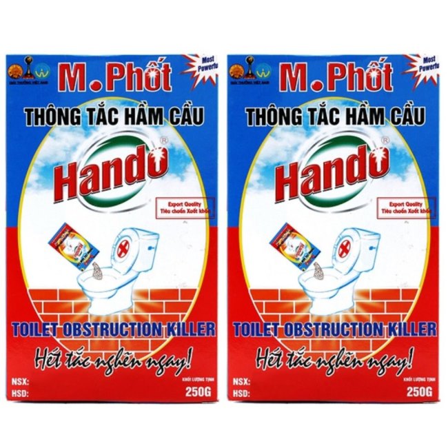 Bột thông bồn cầu Hando