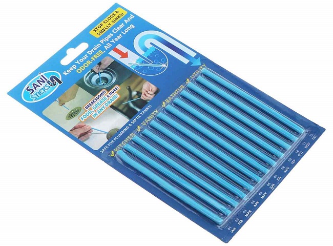 Que thông cống được bày bán trên thị trường.