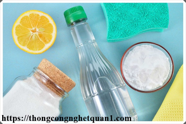 Th&ocirc;ng nghẹt cống tho&aacute;t nước bằng baking soda
