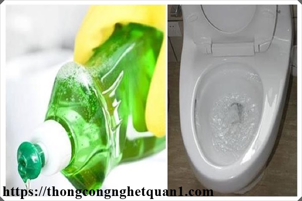 C&aacute;ch th&ocirc;ng nghẹt lavabo bằng nước rửa ch&eacute;n hiệu quả
