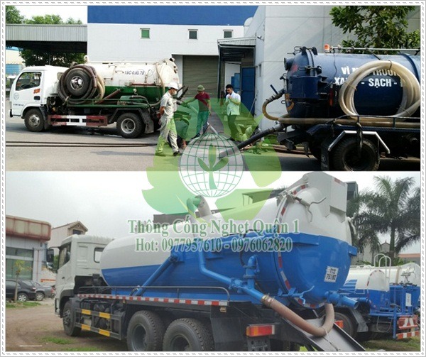 Hút bể phốt tại phường Bạch Đằng