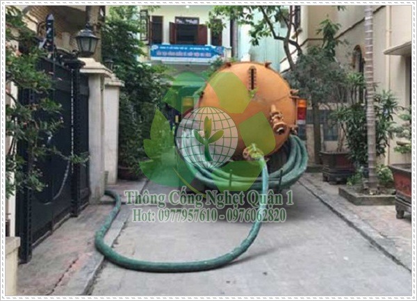 Hút bể phốt tại Định Công