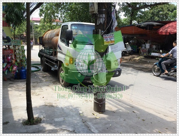 Hút bể phốt tại phường Minh Khai