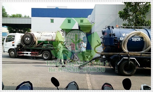 Hút bể phốt tại phường Minh Khai