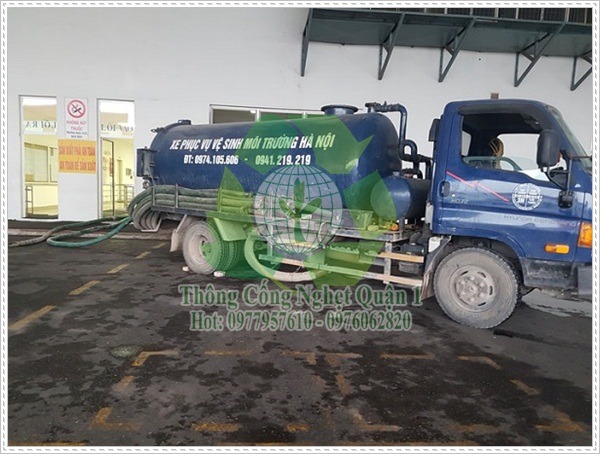 Hút bể phốt huyện Sóc Sơn.