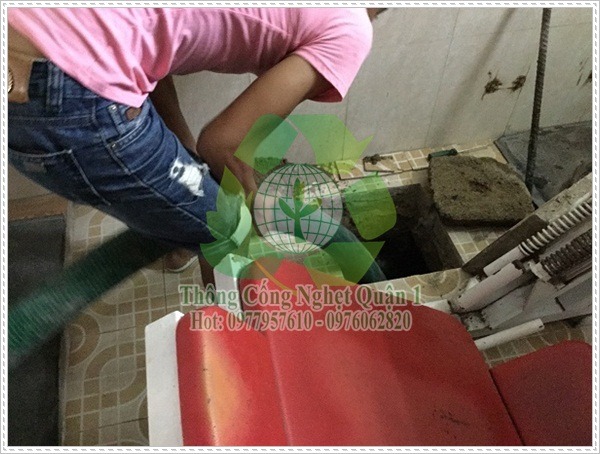 Hút bể phốt huyện Thanh Xuân.