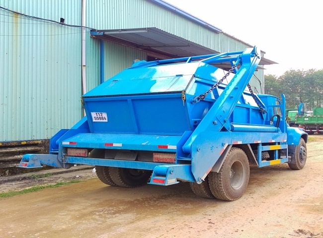 Xe vận chuyển b&ugrave;n vi sinh huyện Cần Giờ hiện đại